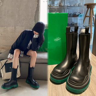 馬丁靴女厚底短靴真皮靴子切爾西靴
