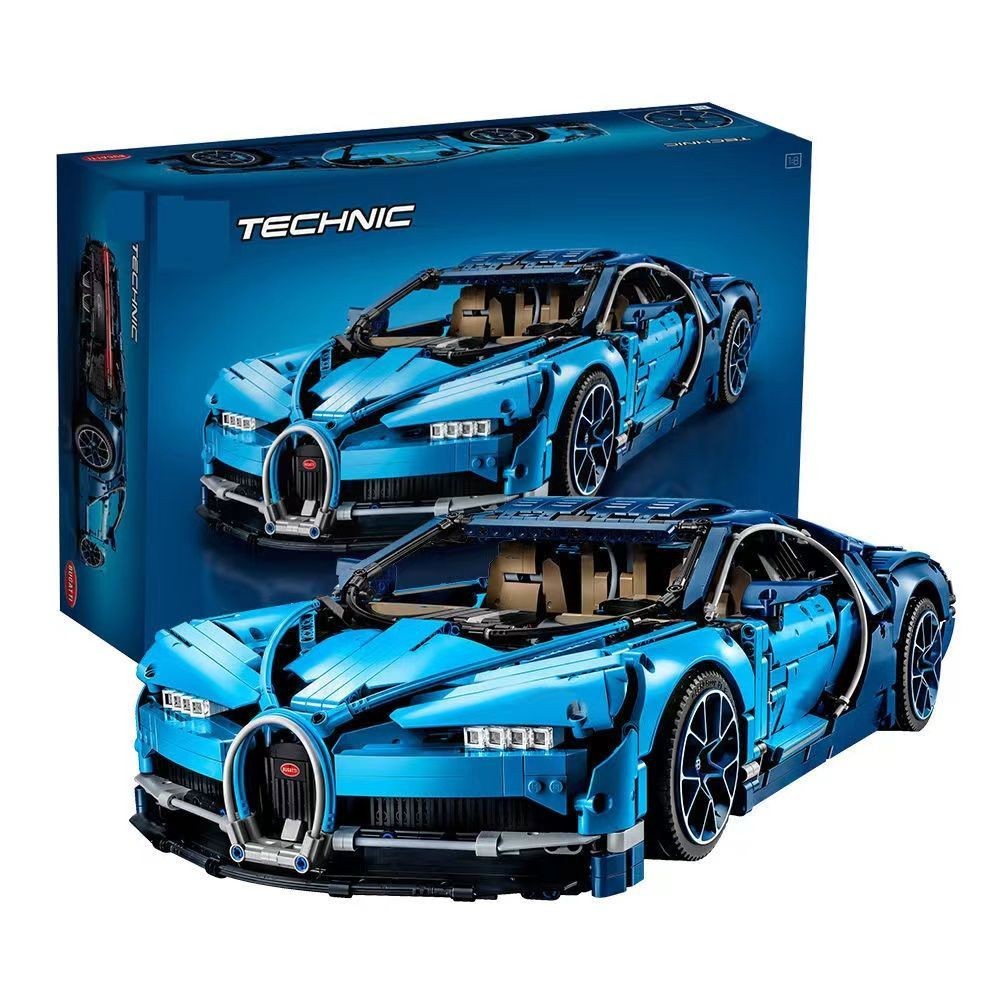 🔥熱銷🔥布加迪 相容樂高42083 積木跑車 積木玩具 Bugatti Veyron 拼裝模型 樂高積木 機械組