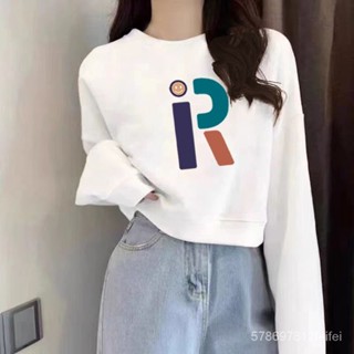 時尚衣大倉 小個子 美式復古 短版 衛衣女 新款爆款 春秋季 小眾 上衣潮 短板長袖
