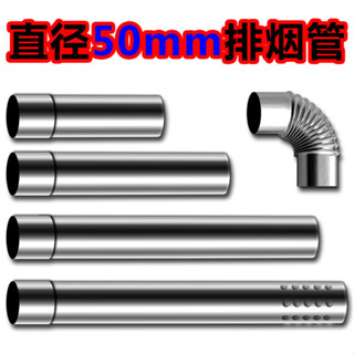🔥臺灣熱銷🔥（免運） 直徑50mm不銹鋼排管風管5公分囪止迴閥8L燃氣熱水器用排氣管 2DY1