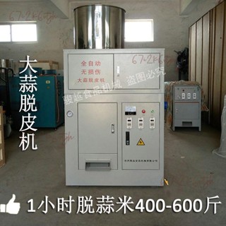 可開發票 200型大蒜脫皮機商用大型剝皮機大蒜去皮機剝蒜機時產600斤