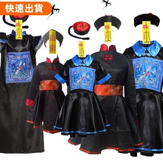 夯貨の 萬聖節服裝 萬聖節服裝兒童 萬聖節衣服 童趣殭屍服裝角色扮演服萬聖節兒童服裝舞臺話劇演出服殭屍親子裝