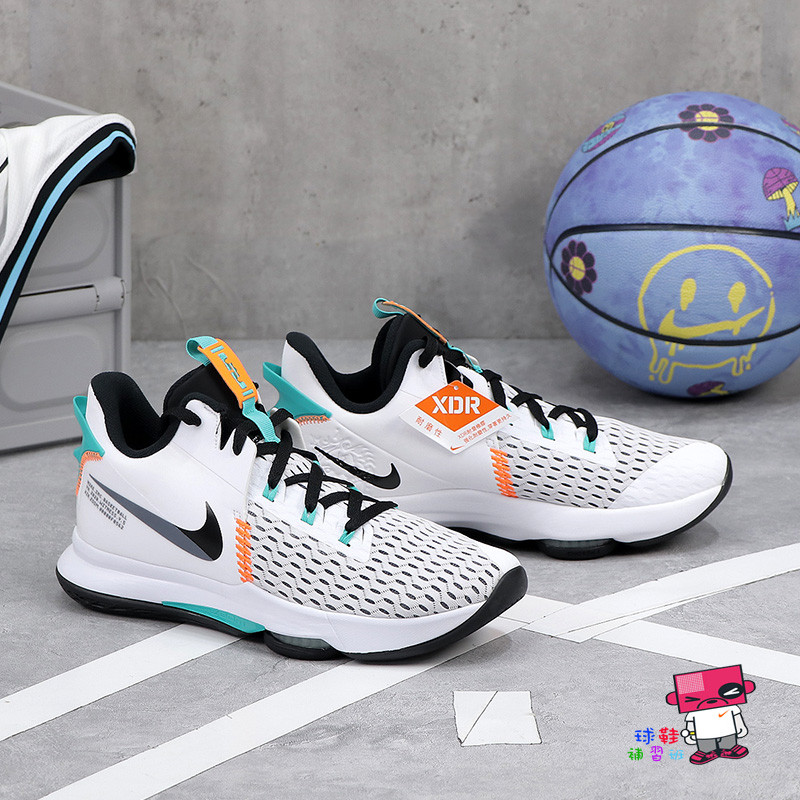 球球 NIKE LEBRON WITNESS V 5 EP 白 綠水湖 詹姆斯 XDR 耐磨 CQ9381-100
