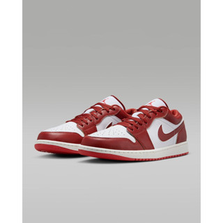 PG.Air Jordan 1 Low SE 紅白色 低筒 一代 喬丹 男鞋 FJ3459-160