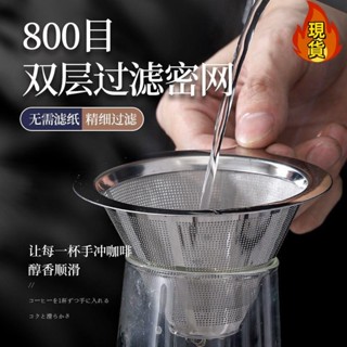【臺灣新店福利價統編】♥手衝咖啡壺♥ 咖啡過濾器咖啡濾網過濾杯手衝咖啡壺器具免濾紙滴漏式過濾網漏鬥