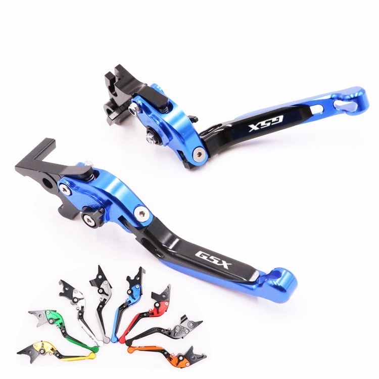 【爆款】適用 鈴木SUZUKI GSX-R150/GSX-S150 2018-2019年改裝CNC鋁合金可伸縮摺疊剎車離
