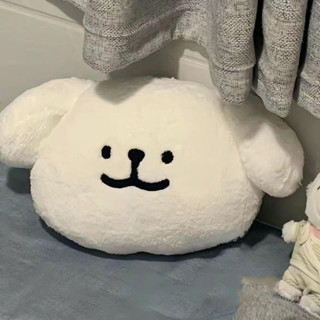 拾光✅免運🔥可愛線條小狗毛絨玩偶 抱枕枕頭床頭陪睡娃娃 女生日禮物 沙發床上靠枕 午睡毛絨公仔 ins車上枕頭靠枕