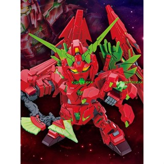 【全店免運】新款 啟越福岡限定 SD全裝備獨角獸覺醒模式 基地限定 拼裝模型300