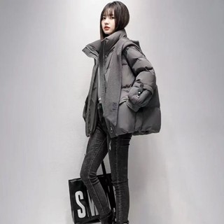 保暖外套 大碼風衣 防寒加厚外套 冬季外套 韓版大衣 麵包外套 新款羽絨服 防風大衣 連帽外套 寬鬆羽絨服 外套 大衣