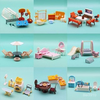玩具♥耶誕促銷 甩賣 日係森林動物家庭 別墅套裝玩具 森林動物家族 迷你兔女孩 家家酒 公仔 玩偶 娃娃 女孩玩具 ML