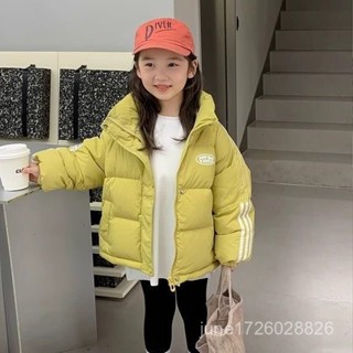 兒童羽絨服冬季短版白鴨絨女童外套杜邦三防男童加厚保暖 白鴨絨 保暖 麵包外套兒童 羽絨外套連帽 童裝1128 G83H