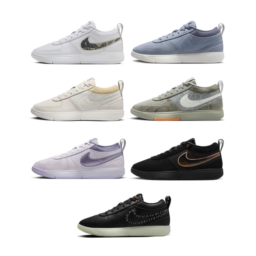 NIKE BOOK 1 白色 單寧藍 黑金 綠蛇紋 白葡萄紫 萬聖節 籃球鞋FJ4250HF6236-002