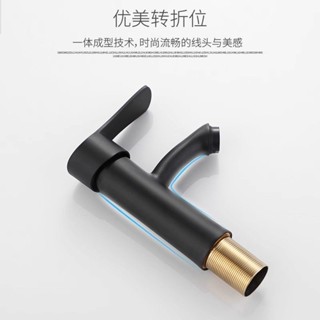 水龍頭 洗衣機 龍頭 衛浴 廚房 不鏽鋼面盆冷熱冷熱水水龍頭臺盆單孔龍頭家用衛生間洗臉盆洗手盆