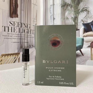 現貨➕ 買5贈1 寶格麗 清雅男士 Bvlgari Pour Homme Extreme 1.5ml試用裝片裝香水