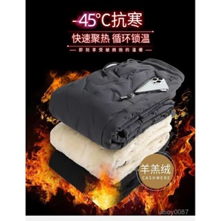 🔥在臺24H🔥防風防水 防風拉鏈長褲 刷毛長褲 保暖棉褲 直筒褲 束腳褲 男生棉褲 加絨長褲 冬季保暖褲 大尺碼 縮口褲