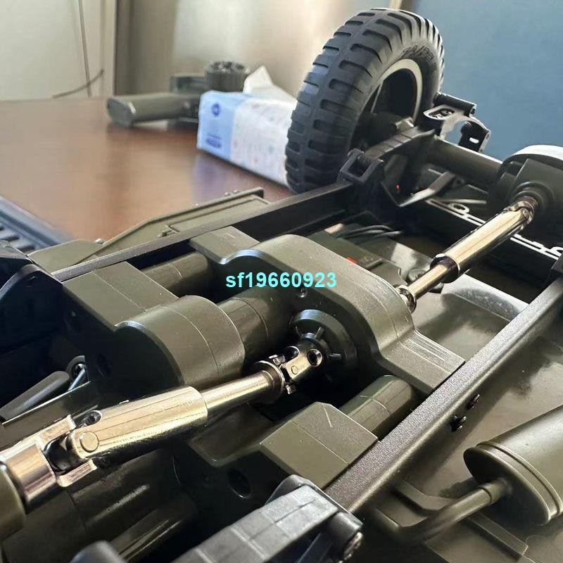 四驅車配件 JJRC威利斯升級金屬配件傳動軸遙控車改裝DIY軍卡四驅C8815攀爬車12.10