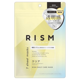 RISM EX每日保養面膜7入-通透緊緻【三友藥妝Tomod's】
