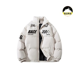 羽絨服 保暖外套 羽絨外套 羽絨外套男 衝鋒衣 輕羽絨外套奧特萊斯/正品清倉/羽絨棉服女冬寬鬆潮牌外套男裝新款情侶棉衣厚