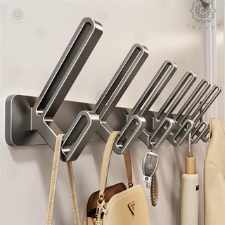 品質優選衛浴🛠🛠槍灰色掛鉤 免打孔無痕掛勾 門後掛鉤 玄關衛生間浴室掛架 免釘強力牆壁掛衣勾 衣服掛鉤 門後掛衣架