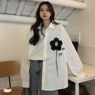 【ohi】女生衣著中長款薄外套罩衫防曬衣外套設計感長袖襯衫女春秋天外搭防曬襯衣外套夏季薄開衫GSHV146