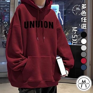 【M世代】帽T 連帽上衣 大學T 衛衣 長袖上衣 袋鼠兜口袋 男女情侶百搭 情侶裝 大尺碼 男裝 BHLL280