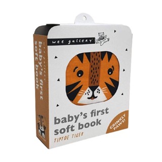 【QED】wee gallery 寶寶書 布書 Baby’s First Soft Book: Tiptoe Tiger