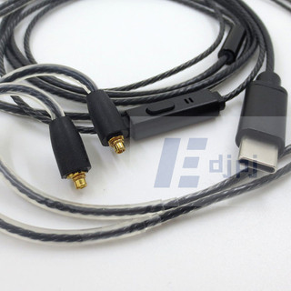 【ZW數線】Type-c帶麥剋風mmcx耳機綫se215 se535 se846 ue900s
