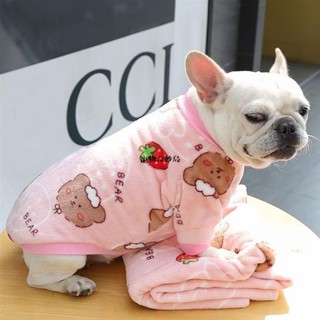 😸獨寵一身 可愛寵物衣服 法蘭絨保暖狗狗衣服 貓咪衣服 寵物保暖衣 卡通印花寵物服飾 狗狗保暖衣 寵物抓絨大學T 法