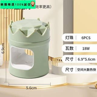 🚀臺灣發貨⚡美甲光療燈迷你美甲燈烤燈指甲油膠速乾小型光療機創意皇冠美甲燈✿6.23