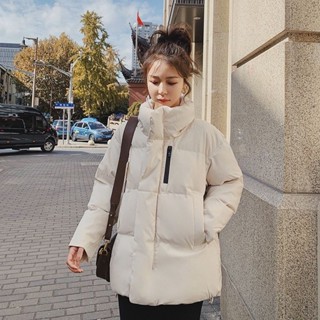 【免運出貨】2024年短版棉服 外套女 冬季新款韓版寬鬆學生面包服 羽絨鋪棉外套ins