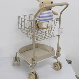 逸雅家居館 買菜小推車 兒童購物車玩具金屬模擬商場過家家小孩ins超市收納小推車網紅 逸雅家居館
