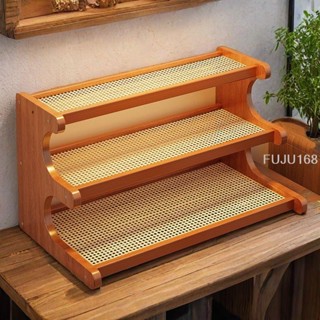【熱銷】桌面茶具架置物架桌上書架辦公室學生簡易多層收納家用架子書櫃-FUJU生活