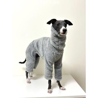 【唯家】小靈緹惠位元貝靈頓梗犬衣服 冬款保暖四腳衣 狗狗冬天衣服 狗狗衣服 寵物衣服 小型犬衣服 狗狗過年新衣