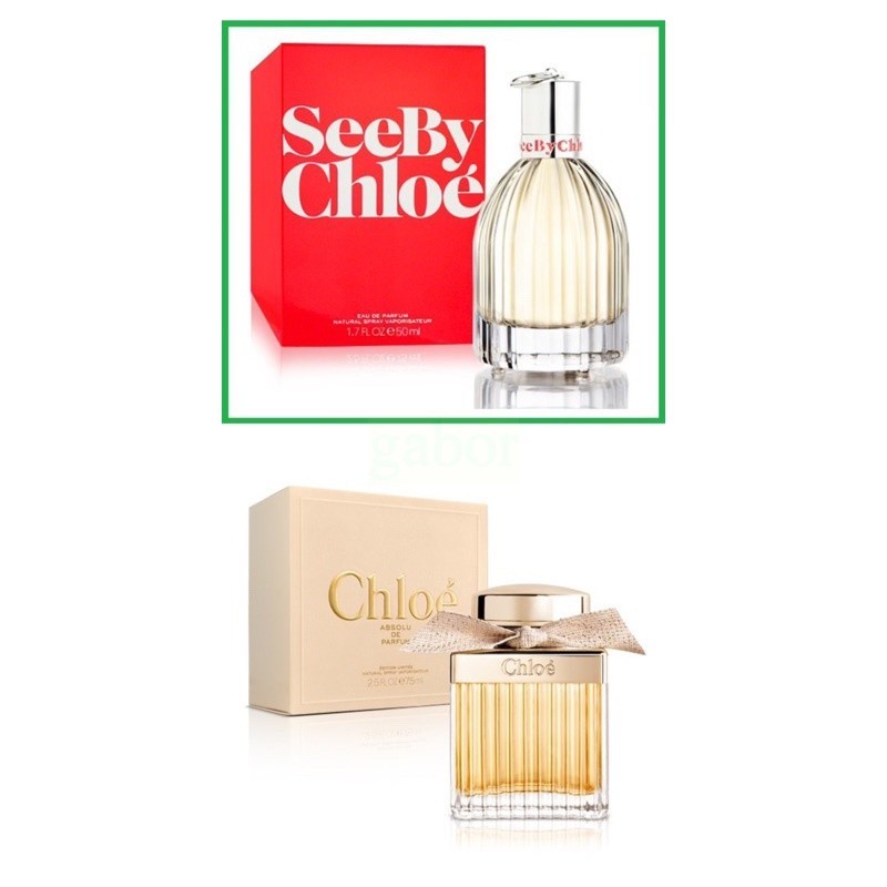 💯嚴選TRY❤️See By Chloe/Absolu De Parfum女性淡香精 5ML 2ML 1ML 玻璃瓶