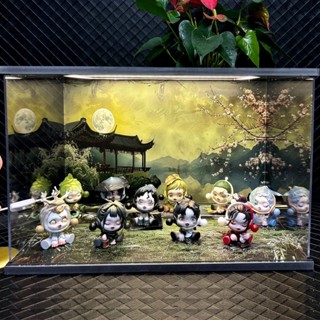 【盒子行動】 泡泡瑪特 popmart手辦 molly展示盲盒 帶燈收納盒 樂高公仔 玩具收藏櫃