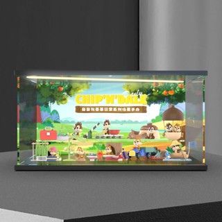【盒子行動】 適用POPMART泡泡瑪特 奇奇與蒂蒂日常系列 盲盒場景收納盒 展示盒