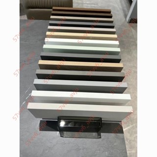 廠商 店鋪熱銷%櫥櫃門板石材樣塊玻璃樣品亞克力高階展示架色板色卡鋁扣板展架 色卡展示架 壓克力層板 磁磚展示架 壓克力窗