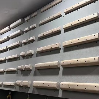 攀巖指力板抱石巖點木質引體向上練習手指訓練器手臂力量健身器材