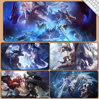 魔物獵人滑鼠墊 桌墊 辦公桌墊 防水桌墊 電腦桌墊 書桌墊 電競鼠墊 滑鼠墊 公書桌墊 鍵盤墊 防滑寫字墊 魔物獵人周邊