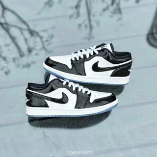 Air Jordan 1 Low Concord 漆皮 黑白 康扣 低筒 亮面 DV1309-100