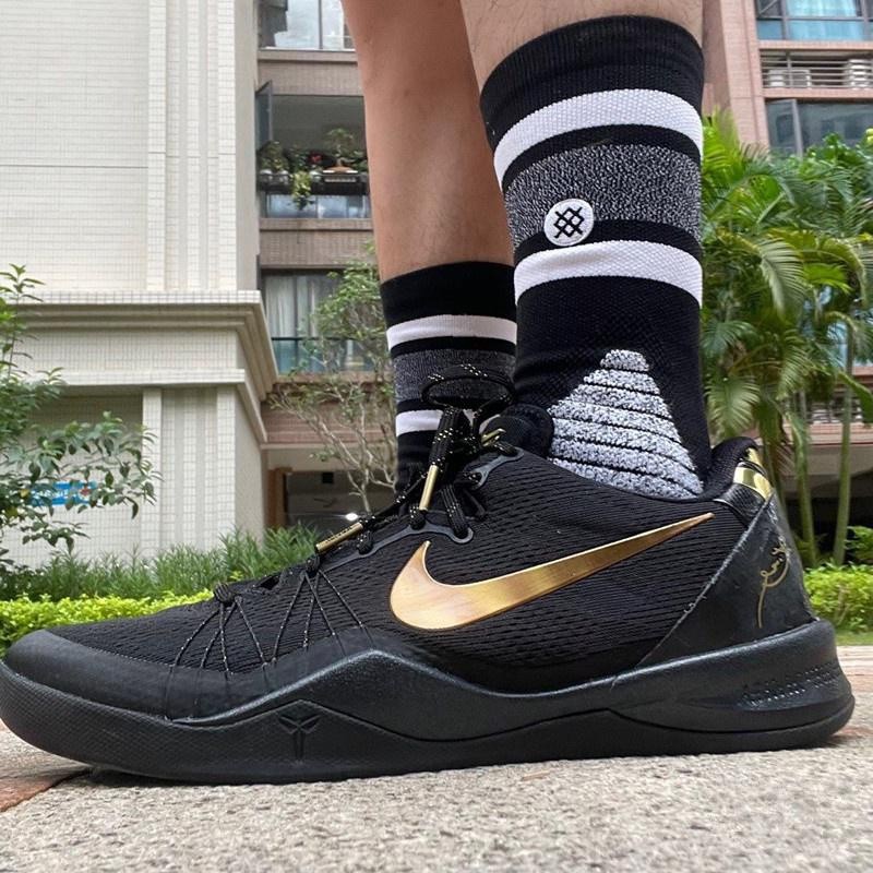 Kobe 8 Elite  Black Gold 黑金精英 ZK8 科比8代 男子實戰耐磨籃球鞋603269-100