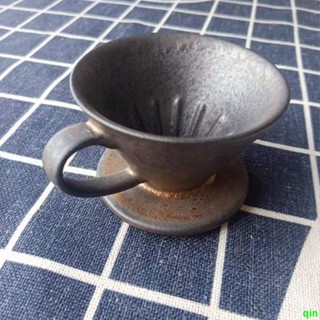 咖啡周邊 咖啡杯古風鎏金咖啡濾杯kono同款復刻陶瓷版咖啡手沖咖啡器具咖啡杯套裝
