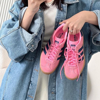 ADIDAS ORIGINALS GAZELLE BOLD 粉黑 亮粉 紫 焦糖底 厚底 H06122