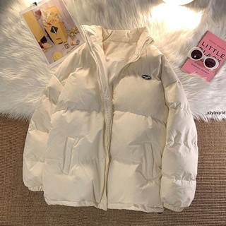 女外套 冬季麵包服冬季情侶面外套男女款休閑潮牌加厚原宿風保暖棉襖