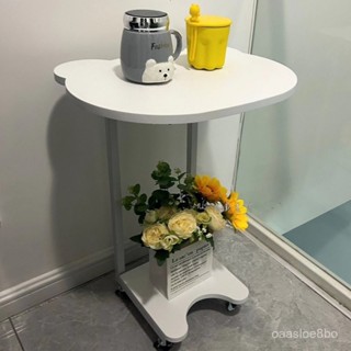 免運 可開髮票 創意c形熊貓邊桌 可移動小茶幾 陽臺邊幾 u型床頭櫃小桌 客廳沙髮角幾 簡約置物角桌 意式格調茶幾邊桌