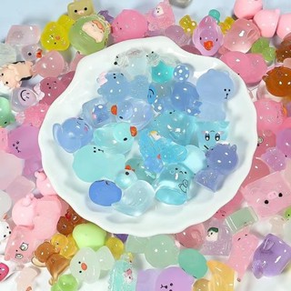 [💗臺灣🧡出貨💫]夜光盲袋小玩具小動物迷你可愛獨立包裝立體模型發光模擬卡通隨機