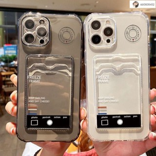 可放照片。iPhone手機殼🌸卡套手機殼 防摔 相機相框i15promax插卡手機殼13 i14透明12 DIY卡套