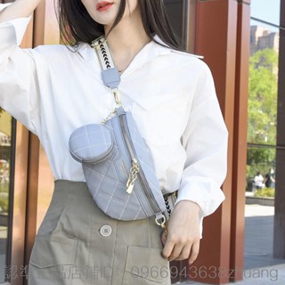 百搭側揹包 時尚胸包 潮流前揹包 今年流行小包包女貝殼包潮時尚百搭韓版小眾休閑氣質多功能胸包