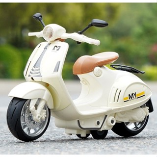 玩具村 1:10 小綿羊 速克達 摩托車 1/10 模擬 偉士牌 玩具機車