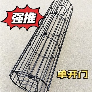 單開門老鼠籠捕捕鼠籠子地老鼠全自動家用滅鼠地鐵籠